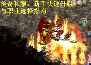 传奇私服：新手快速升级与职业选择指南