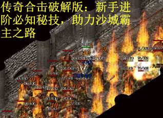 传奇合击破解版：新手进阶必知秘技，助力沙城霸主之路