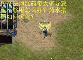 传奇法师红药带太多导致蓝不够用怎么办？药水搭配如何优化？