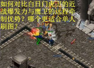 如何对比白日门虎卫的近战爆发力与鹰卫的远程牵制优势？哪个更适合单人刷图？