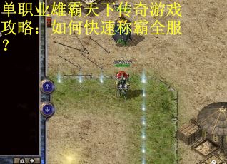 单职业雄霸天下传奇游戏攻略：如何快速称霸全服？