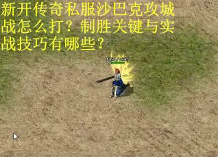 新开传奇私服沙巴克攻城战怎么打？制胜关键与实战技巧有哪些？