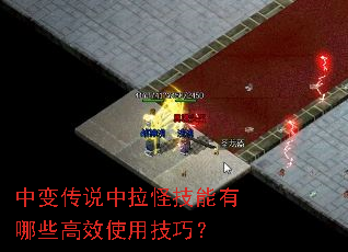 中变传说中拉怪技能有哪些高效使用技巧? 中变传说中拉怪技能有哪些高效使用技巧?