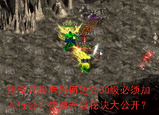 传奇开服后为何达到30级必须加入行会?快速升级秘诀大公开? 传奇开服后为何达到30级必须加入行会?快速升级秘诀大公开?