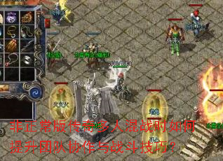 非正常版传奇多人混战时如何提升团队协作与战斗技巧? 非正常版传奇多人混战时如何提升团队协作与战斗技巧?