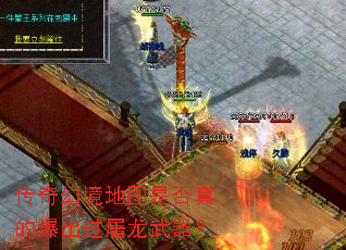 传奇幻境地图是否真的爆出过屠龙武器? 传奇幻境地图是否真的爆出过屠龙武器?