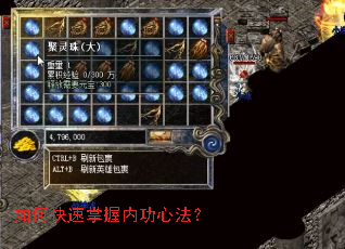 如何快速掌握内功心法? 如何快速掌握内功心法?