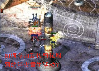 如何参加新传奇私服网的浴火重生活动? 如何参加新传奇私服网的浴火重生活动?
