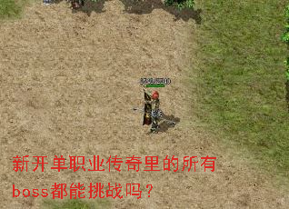 新开单职业传奇里的所有boss都能挑战吗? 新开单职业传奇里的所有boss都能挑战吗?