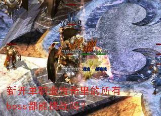 新开单职业传奇里的所有boss都能挑战吗? 新开单职业传奇里的所有boss都能挑战吗?