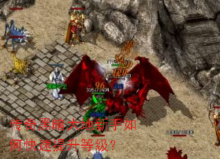 传奇黑暗大地新手如何快速提升等级? 传奇黑暗大地新手如何快速提升等级?
