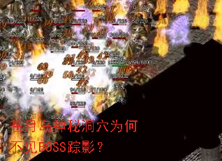 苍月岛神秘洞穴为何不见BOSS踪影? 苍月岛神秘洞穴为何不见BOSS踪影?