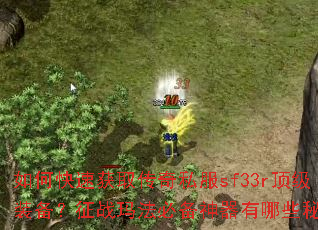 如何快速获取传奇私服sf33r顶级装备?征战玛法必备神器有哪些秘诀? 如何快速获取传奇私服sf33r顶级装备?征战玛法必备神器有哪些秘诀?