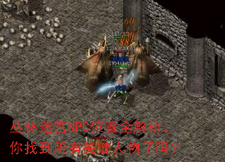 �����Թ�NPCλ��ȫ���������ҵ����йؼ���������