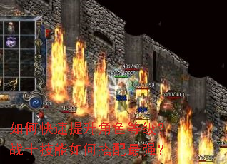 如何快速提升角色等级?战士技能如何搭配最强? 如何快速提升角色等级?战士技能如何搭配最强?
