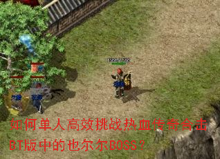 如何单人高效挑战热血传奇合击BT版中的也尔尔BOSS? 如何单人高效挑战热血传奇合击BT版中的也尔尔BOSS?