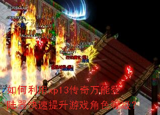 �������xp13�������ܵ�½������������Ϸ��ɫ�ȼ���