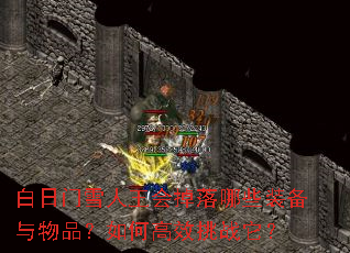 白日门雪人王会掉落哪些装备与物品?如何高效挑战它? 白日门雪人王会掉落哪些装备与物品?如何高效挑战它?