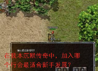 在我本沉默传奇中,加入哪个行会最适合新手发展? 在我本沉默传奇中,加入哪个行会最适合新手发展?