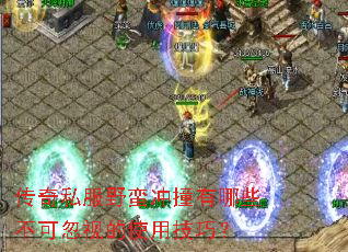传奇私服野蛮冲撞有哪些不可忽视的使用技巧? 传奇私服野蛮冲撞有哪些不可忽视的使用技巧?