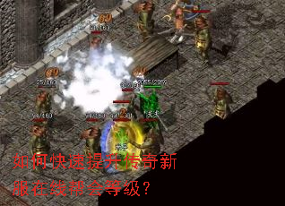 如何快速提升传奇新服在线帮会等级? 如何快速提升传奇新服在线帮会等级?