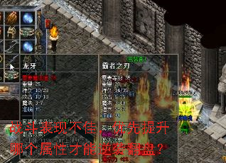 战斗表现不佳,优先提升哪个属性才能逆袭翻盘? 战斗表现不佳,优先提升哪个属性才能逆袭翻盘?
