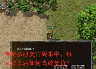 传奇私服复古版本中,玩家被杀后如何高效复仇? 传奇私服复古版本中,玩家被杀后如何高效复仇?