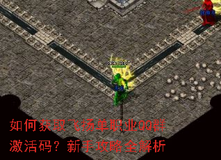 如何获取飞扬单职业QQ群激活码?新手攻略全解析 如何获取飞扬单职业QQ群激活码?新手攻略全解析