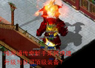 纯网通传奇新手如何快速升级与获取顶级装备? 纯网通传奇新手如何快速升级与获取顶级装备?